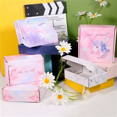 Caixa de papelão cosmética