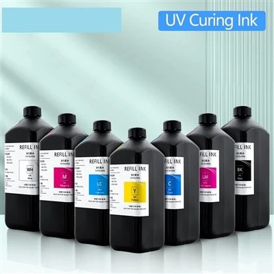Tinta para jato de tinta curável por UV